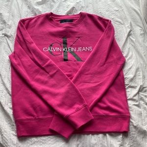 calvin klein crewneck sweatshirt
